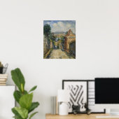 Poster Loiseau - Rue Thuringe Bonsecours Rouen (Bureau à domicile)