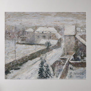 Poster Loiseau - View Of Trail Under The Snow 1916
