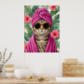 Poster Loisirs Tropicaux (Cuisine)