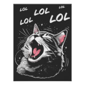 Poster LOL Laughing Cat (Devant)