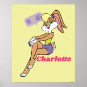 Poster Lola assis (Devant)