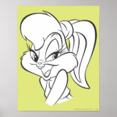 Poster Lola Bunny Expressive 2 (Devant)