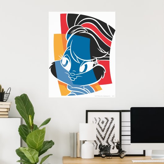 Poster Lola Bunny Expressive 4 (Bureau à domicile)