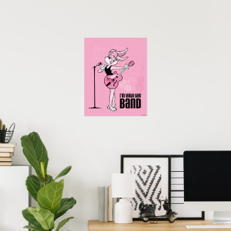 Poster Lola Bunny Je suis avec le groupe