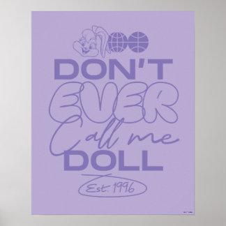 Poster Lola "Ne m'appelle jamais poupée"