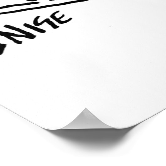 Poster Lollipop Man dort avec sa Lollipop (Coin)