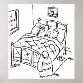 Poster Lollipop Man dort avec sa Lollipop (Devant)