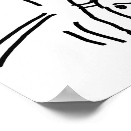 Poster Lollipop Man fait Balancing Act avec Lollipop (Coin)