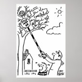 Poster Lollipop Man Secourt Ball From Tree (Devant)