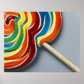 Poster Lollipop multicolore (Devant)