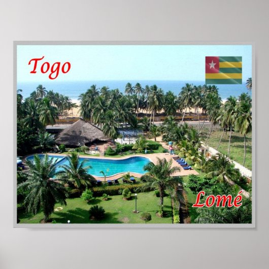 Poster Lomé - Togo - (Devant)