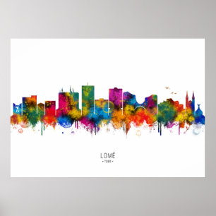 Poster Lome Togo Horizon