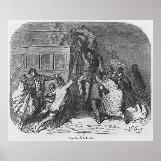 Poster L'omnibus Bastille (Devant)