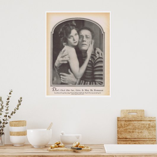 Poster Lon Chaney Loretta Young 1928 (Cuisine)