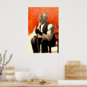 Poster L'oncle de l'homme afro-américain (Cuisine)