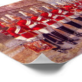 Poster - Londen, paarden, vier O'Clock-parade (Hoek)