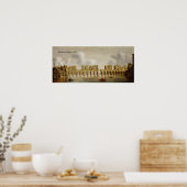 Poster London bridge 1632 (Cuisine)