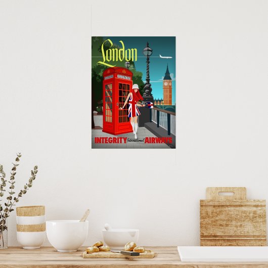 Poster London Calling (Cuisine)