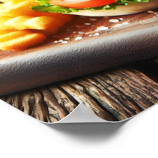 Poster London Calling Burger (Coin)