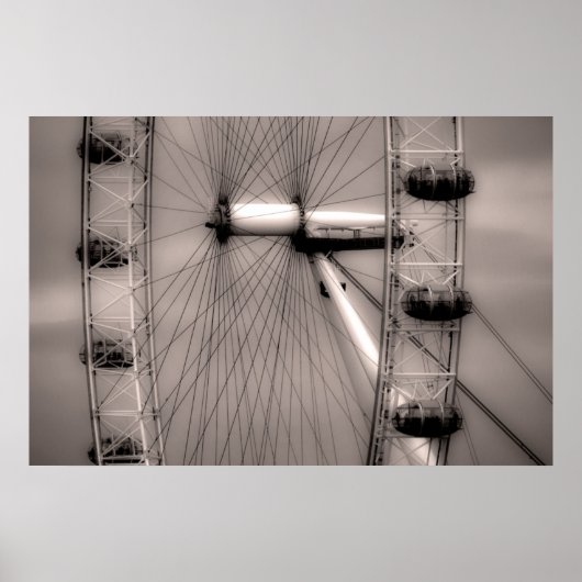 Poster London Eye (Devant)
