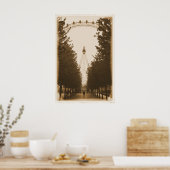 Poster London Eye - Marchez sur la ligne (Cuisine)