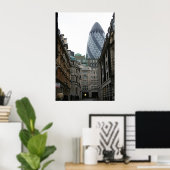 Poster London Financial District (Bureau à domicile)