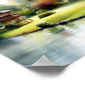 Poster London-Holland Park (D), Aquarelle (Coin)