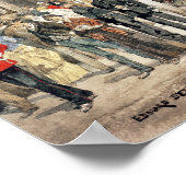 Poster London Street, 1869 (Coin)