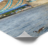 Poster London Tower Bridge - Royaume-Uni (Coin)