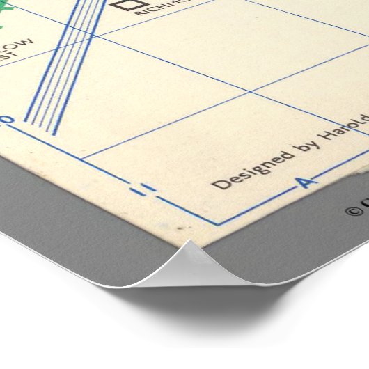 Poster London's Underground Map (Coin)