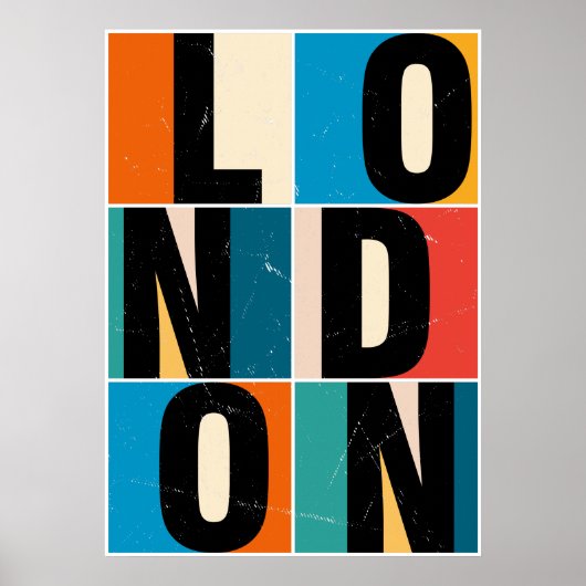 Poster Londres (Devant)