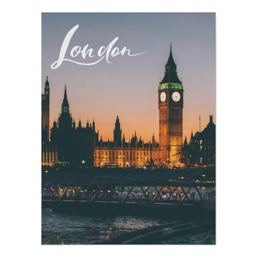 Poster Londres (Devant)