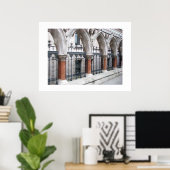 Poster Londres (Bureau à domicile)