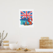 Poster Londres (Cuisine)