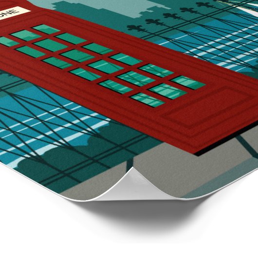 Poster Londres (Coin)