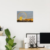 Poster Londres (Bureau à domicile)