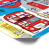 Poster Londres, Angleterre (Coin)