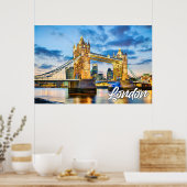 Poster Londres, Angleterre, Royaume-Uni (Cuisine)