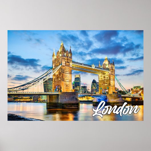 Poster Londres, Angleterre, Royaume-Uni (Devant)