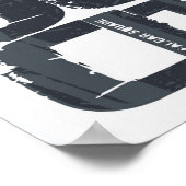 Poster Londres, Angleterre Typographie (Coin)