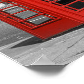 Poster Londres Bus & Red Telephone Box (Coin)