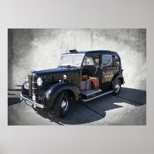 Poster LONDRES CAB c. 1955 (Devant)