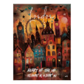 Poster Londres: Corazón del Reino Unido (Devant)