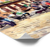 Poster Londres - Covent Garden Piazza, (B), Aquarelle (Coin)