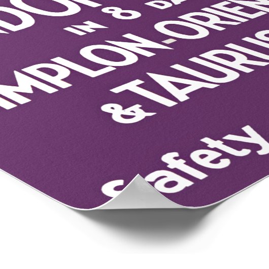 Poster Londres - Express d'Orient de Bagdad (Coin)