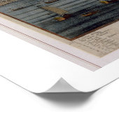 Poster Londres (gravure à la main) (Coin)