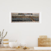 Poster Londres (gravure à la main) (Cuisine)