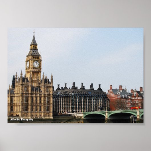 Poster Londres Intemporel (Devant)