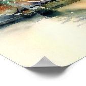 Poster Londres - Millennium Bridge (C) de Londres, Waterc (Coin)