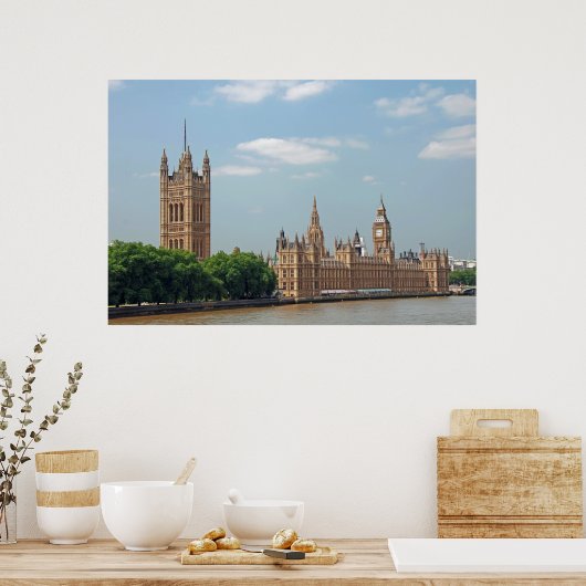 Poster Londres n° 17 (Cuisine)